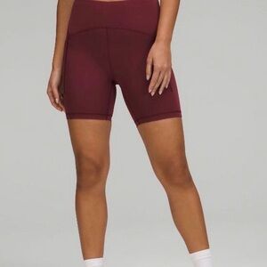 Women's Burgundy Shorts